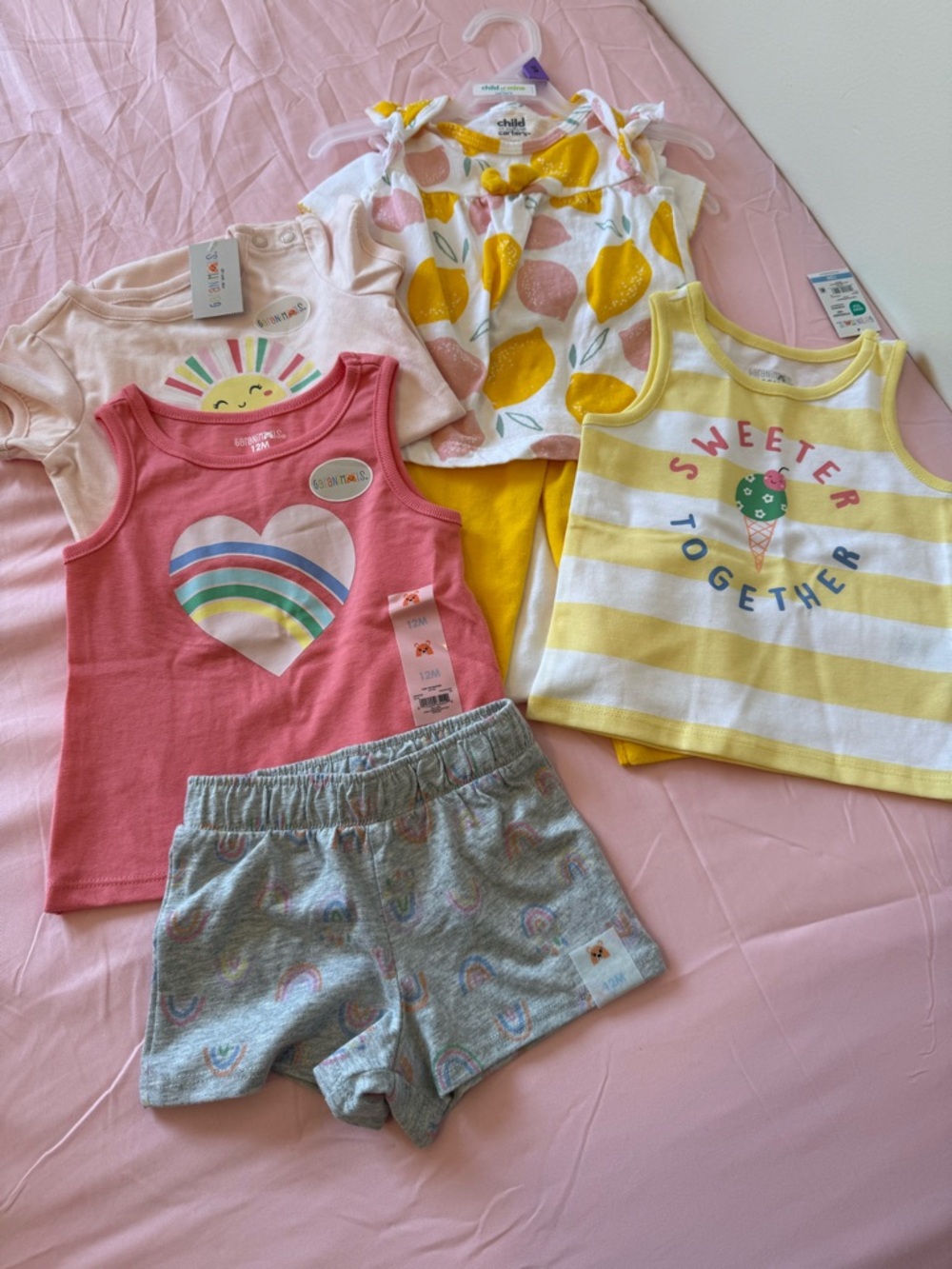 12-month Girls Summer Bundle (NWT)